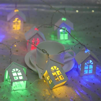 Nové svetlá na Vianočný stromček LED svetelné dekorácie dom string rozprávkových svetiel outdoor Záhrada nový rok dekorácie, domáce vianočné svetlá