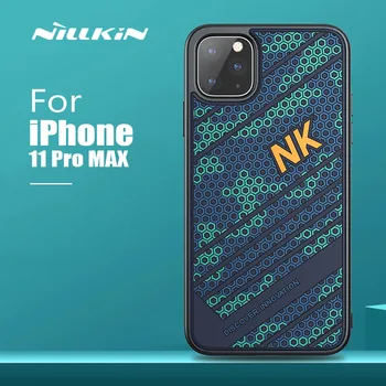 Pre iPhone 11 11 Pro Max Fotoaparát Prípade Nillkin Luxusná Textúra Športové Silikónové Camshield Zadný Kryt pre iPhone 11 Pro Max Telefón Prípade
