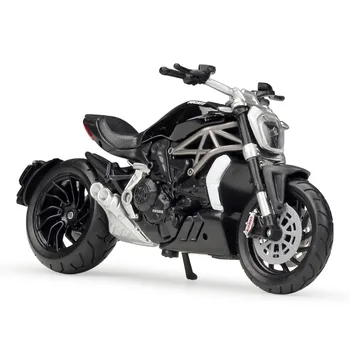 Bburago 1:18 Ducati XDiavel S Black SuperMotor Model, Kolesá, Die-cast Motocykel