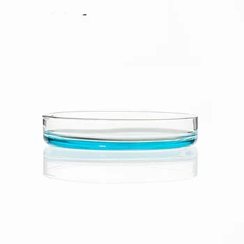 1lot / 5 ks sklo petriho misky 75mm vysokej borosilikátového vysokým teplotám experimentálne zariadenia bakteriálne kultúry
