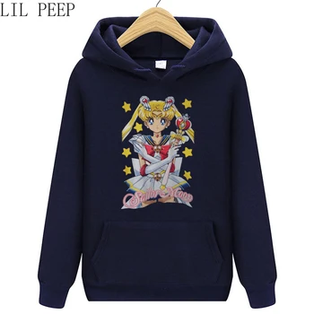 Sailor Moon Anime Mikina Pánska/žena 2020 Jeseň hoodies Bežné Hip-Hop Vytlačené Zábavné Kawaii módne topy