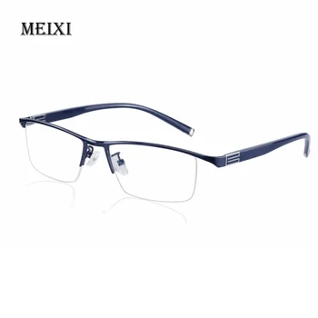 MEIXI Pol rám Anti-UV Asférické živice Hliníkový Rám Photochromic okuliare podnikanie Mužov okuliare na čítanie +1.25 +1.75 +2.75 +6