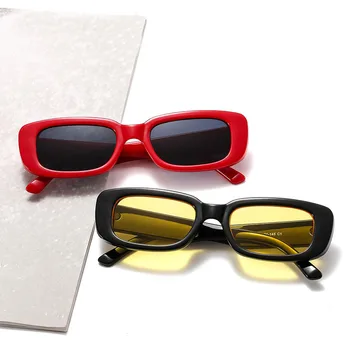 Úzke Námestie Malé Rámom Slnečné Okuliare Pre Ženy Značky Dizajn Retro Letné Slnečné Okuliare 2020 Nové Módne Mužov Odtiene Oculos Feminino