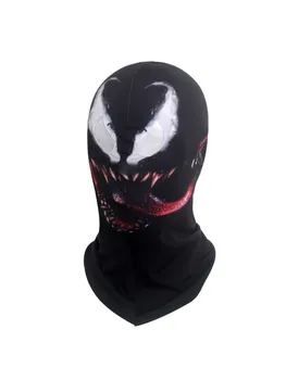Jed, Spiderman Maska s 3D Oči Cosplay Čierny SpiderMan Edward Brock Tmavé Superhrdina Jed Maska Kukla Kapota Strany Masque Použitie
