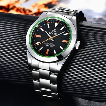 Benyar Skymaster muži mechanické náramkové hodinky hodinky mužov nepremokavé športové muži hodinky 2021 luxusné hodiny Tourbillon Reloj hombres