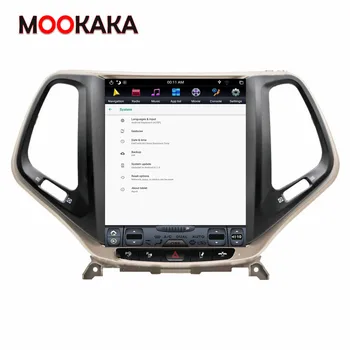 Na JEEP Grand Cherokee-2019 Auto Multimediálny Prehrávač Rádio Stereo Tesla Obrazovke Android, PX6 Audio GPS Navigácie Vedúci Jednotky