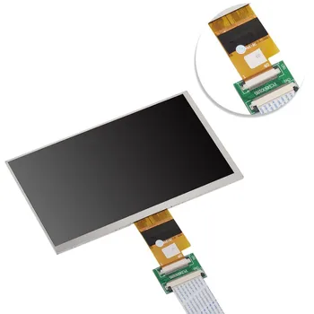 7 palcový EJ070NA-01J HD LCD Displej s Vysokým Rozlíšením Monitor Diaľkové Ovládanie Ovládač Rada 2AV HDMI VGA