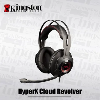 Hráč Slúchadlá HyperX Cloud Revolver Káblové Herné Headset S mikrofónom pre PC, Xbox Jeden S PS4 Pro Mac Slúchadlá