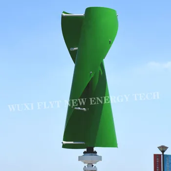 Nové Energie Vertikálne Veterné Turbíny 400w 600w Magneticke Vietor Generátor 12v 24v 48v S MPPT Regulátor Pre Domáce Použitie
