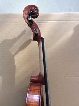 4/4 husle veľkosti Stradi model full ručne vyrobené flamed maple smrek top pekný tón K1