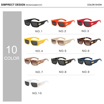 SIMPRECT 2021 Módne Malé Námestie, slnečné Okuliare Ženy Značky Vintage Dizajnér Slnečné Okuliare Mužov UV400 Odtiene Pre Ženy Gafas de sol
