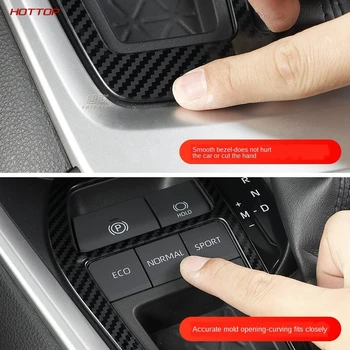 Pre Toyota RAV4 2019 2020 5. Center Control Shift Panel Rám Orezania Shift Panel Rám Retrofit