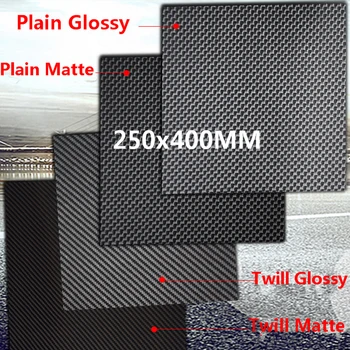 1pc 250 mm X 400mm 3 k karbónová Platňa Panel Listy 0,2 mm 0,5 mm 1 mm 1,5 mm 2 mm 3 mm 4 mm 5 mm hrúbky Kompozitné Tvrdosť Materiálu