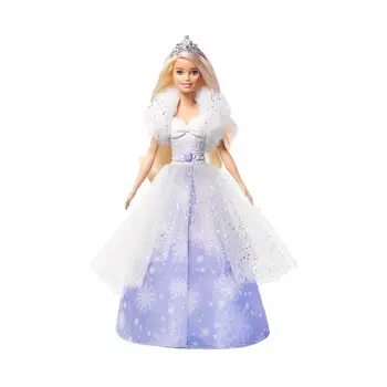 Barbie Dreamtopia Snehu Princezná Bábiky ,Detské Hračky Pre Dievčatá,Zábavné Šteňa Hračky Pre Narodeninám GKH26