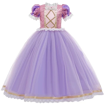 Dievča Vianočné Šaty Detský Maškarný Princess Šaty Pre 3-10 Rokov Dievča Oblečenie Detí, Narodeniny Cosplay Kostým Princezná