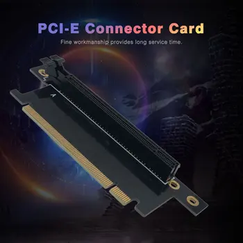 PCI-E, Rozšírenie Kartu v Pravom Uhle 90 Stupňov Vpred a Vzad Stúpačky Rozšírenie Karty Adaptéra Počítač Prípade Konektor Karty
