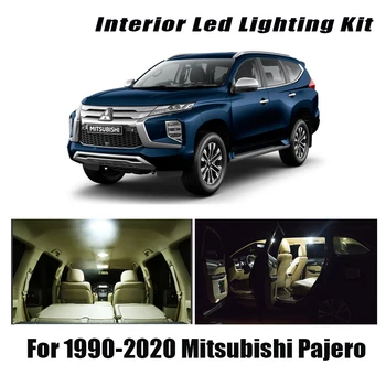 Pre Mitsubishi Montero Shogun Pajero Sport 1 2 3 4 1990-2019 2020 Vozidla interiérové LED Mapu Dome Kmeň Svetla Kit Canbus