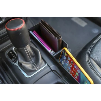 Auto Úložný Box autosedačky Štrbinovou Plastový Pohár Držiaka Telefónu Organizátor Vyhradené dizajn pre Jeep Wrangler JL 2018 2019 2020