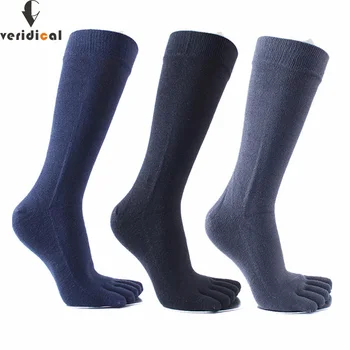 Veridical 5 Párov/Veľa 2010 Hot Predaj Päť Prstov Ponožky Dlho Česanej Bavlny, Kvalitné Kompresné Ponožky, 5 Prst Ponožky Calcetine