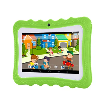 Deti 7-palcový Tablet PC Android 8.0 Quad Core, 4GB ROM 1GB RAM WIFI HD Dual Camera Multifunkčné Puzzle Zábava Tablet