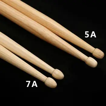 1 Pár Profesionálne Bicie Sticks 5A biely orech Orech Drevo, 5A dolné časti stehien 7A Hudobných Nástrojov Bubon Palice