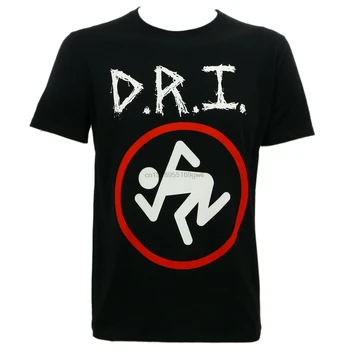 Autentické DRI Dirty Rotten Imbeciles Skanking Logo Slim-Fit T-Shirt S-3XL NOVÉ