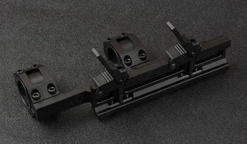 QD Auto Rýchle Uvoľnenie Odpojte Pre 20 mm Picatinny Rail Puška Námestie Stop Pin Rozsah Mount 30 mm 25 mm Krúžky M6919 10\