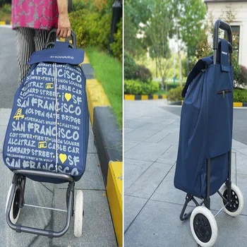 Sokoltec nákupného vozíka tašky na kolieskach