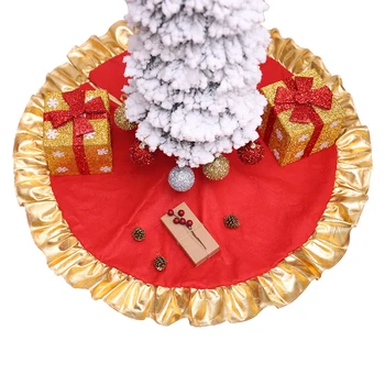 90 cm Veselé Vianoce Strom Sukne, Dekoračné Vianočný Strom Nohy Kryt Ozdoby Domova Nový Rok Vianočné Ozdoby Na Stromček