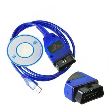 2019 Auto USB OBD2 Kábel VAG-COM KKL 409.1 Auto Skener Skenovanie Nástroj na Sedadlo Diagnostické nástroje