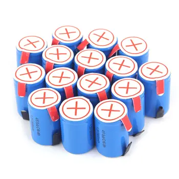 20PCS Nové SC Nabíjateľná batéria pre Dewalt pre Makita pre Bosch pre Hitachi 4/5SUBC batterie NICD akumulátor, 2800mah 1.2 v