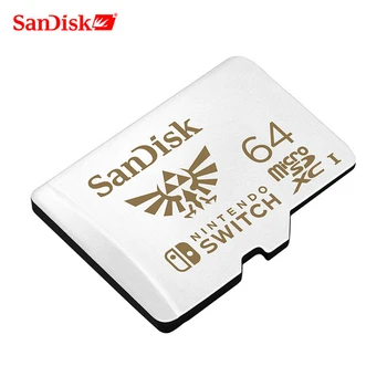 SanDisk Nový štýl micro sd karta 256 GB micro SDXC UHS-I, pamäťové karty 128 GB pre Nintendo Prepínač TF karta 64 GB s adaptérom