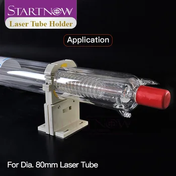 D80mm Reci Laserové Trubice Podporu Flexibilného Držiaku Mount Základná Plastová Konzola Pre CO2 Laserové Rytec Rezací Stroj Príslušenstvo