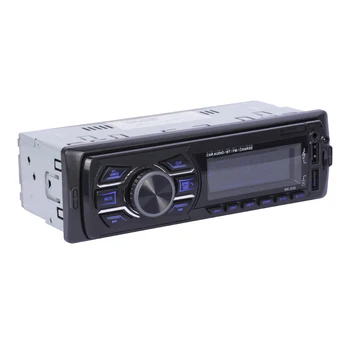 Pôvodné Hotsale 1 Din autorádio FM DC 12V Pevný panel Auto Audio MP3 prehrávač s Bluetooth Dva USB Nabíjačka, SD, AUX SWC Diaľkové RK-535