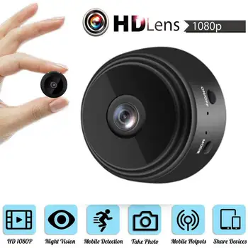 1080P HD A9 Mini IP WIFI Kamera Videokamera Wireless Home Security DVR Nočné Videnie Záznamník Zabezpečenia Bezdrôtovej Mini Kamery