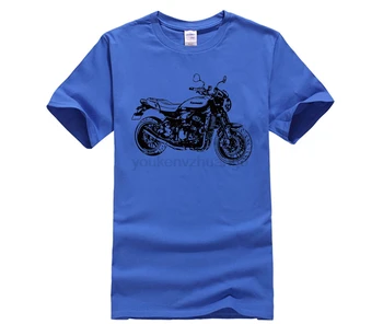 HOT deals 2019 Nové Letné Mužov Hip Hop Tee Tričko Ulici Motocykel Z900RS T-Shirt Z 900 RS Slim T-shirt