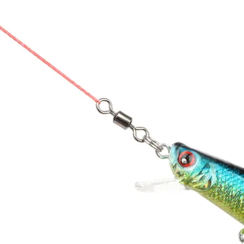 DONQL 200-500pcs Rybárske Konektor Neotáča 4#-12# Koľajových Pevné Krúžky Otočný Pre Fishhook Lákať Rybárske Háku Príslušenstvo