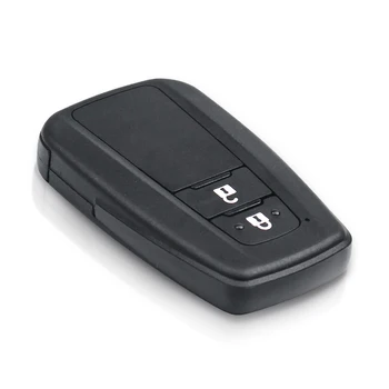KEYYOU Auto Náhradné Smart Remote Tlačidlo púzdro Pre Toyota Camry Prado 2018 2019 2 Tlačidlá S Núdzovým Vložte Kľúč, Kotúč
