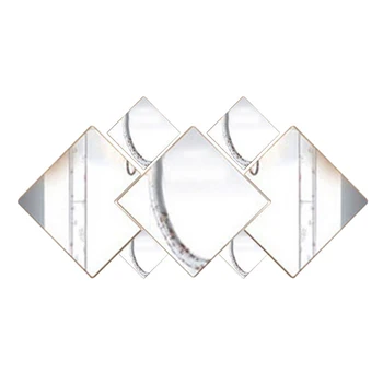 3D Zrkadlo Diamond Stenu, Nálepky DIY Vymeniteľné Odtlačkový Domov Izba Módne Moderného Umenia Nástenné Dekoratívny Nástenné Odtlačkový