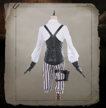 Horúca Hra Identity V Tracy Reznik Cosplay Kostýmy Strojník Gotický Pokožky Puppeteer Jednotné Vyhovovali Celý Set Oblečenia+Prop Na Sklade
