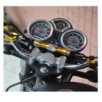 22 mm Červená Riadidlá Motocykla Rozšírenie Bar Zostatok Výstuže pre Honda CBF500 CB650F GROM CB1000R 2018 MSX125 CBR250R Príslušenstvo