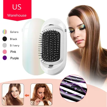 Ióny Vlasov kefa, 2.0 Magic Prenosné Elektrické Iónové Hairbrush Upgrade Negatívne Ióny Vlasov Kefa na Vlasy Styling Pokožku hlavy Masáž Špirála