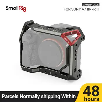 SmallRig Fotoaparát Klietka Pre Sony A7 III A A7R III Tmavých Olív Vzhľad S ARRI-Štýl Cold Shoe Mount 1/4 skrutku DIY Kit CCS2645