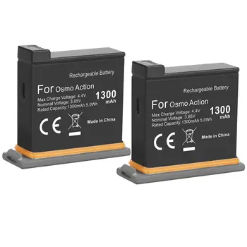 1300mAh OSMO akcie batérie + 3 port smart rýchlo nabíjačka pre DJI OSMO športové kamery