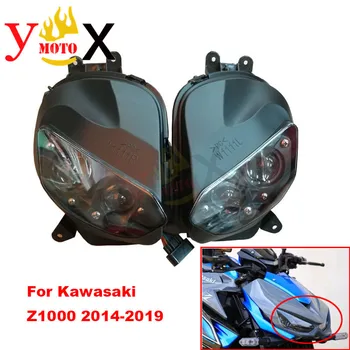 Z 1000 14-19 Motocykel Svetlometu Vedúci Svetlo Montáž Lampa W/ LED svetlo Replacment Pre Kawasaki Z1000-2019 2016 2017