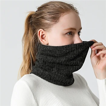 2020 nový zimný šál pre ženy krku prstene pánske Maska pletené cashmere-ako mäkké, hrubé teplé šatky vysoká pružnosť