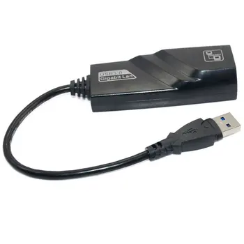 Externé Free Disk USB 3.0, Gigabit LAN USB na RJ45 NIC RTL8153 Chip na Upgrade Sieti, Rýchlosť Pripojenia