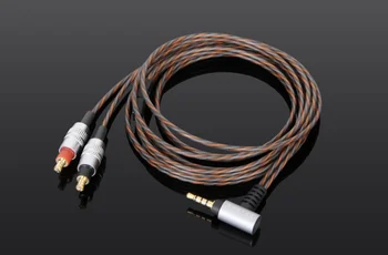 Inovácie VYVÁŽENÉ HIFI Audio Kábel Pre Audio-Technica ATH MSR 7 B ATH-MSR7b Slúchadlá 4.4 mm 3,5 mm 2,5 mm Konektorom