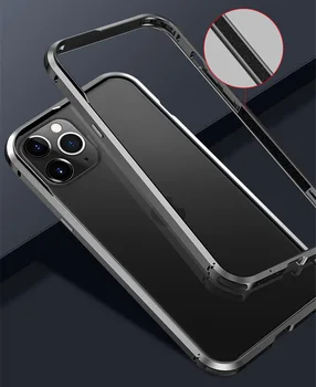 Ultra Slim svetelný Kovový Rám, Kryt Pre iPhone 12 Mini Prípade Pevný Hliníkový Bumper Case Pre iPhone 12 iPhone12 Pro/Pro Max 12
