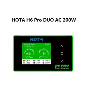 HOTA H6 Pro DUO AC 200W DC 700W 26A Rovnováhu Batérie Nabíjačky pre 1-6 Lipo Batérie, Diely